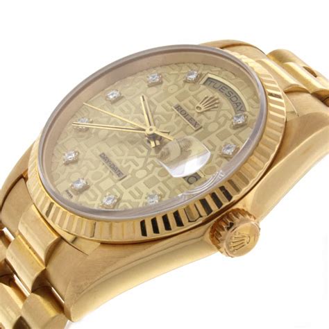 rolex president dial